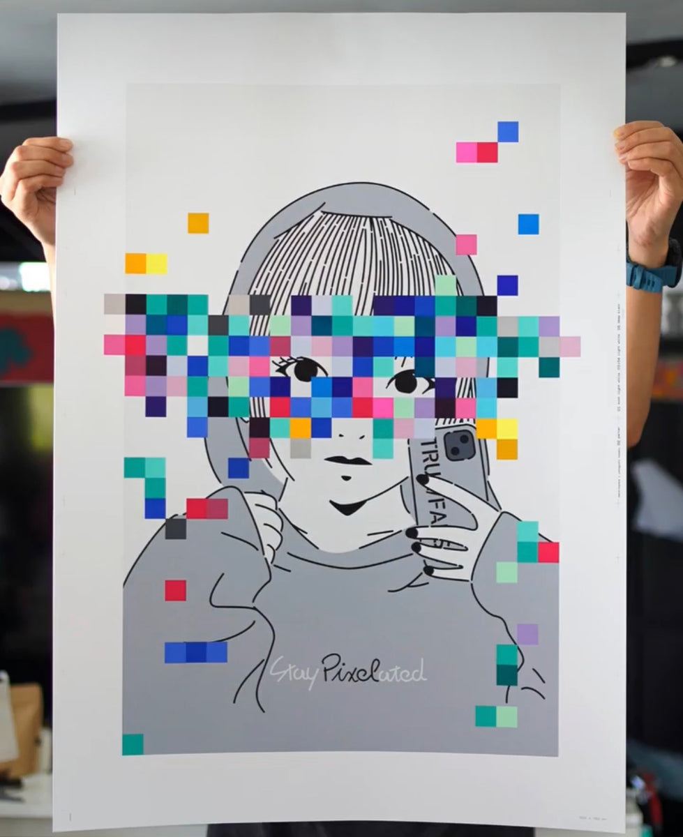 Stay with you pixel-147*EDITION collaboration work with