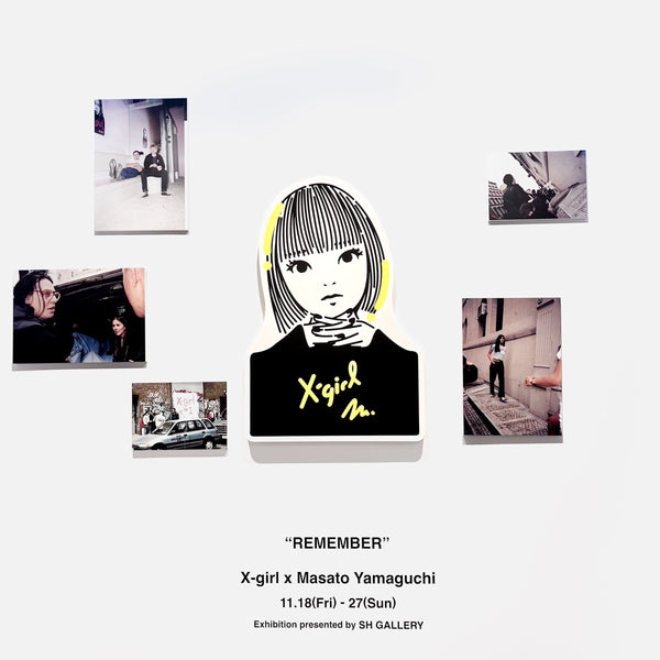 "REMEMBER" X-girl x Masato Yamaguchi