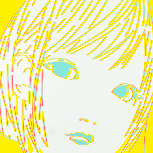 How do I look? (yellow) by Masato Yamaguchi / 山口真人 Painting,SELFY,2020,TOKYO