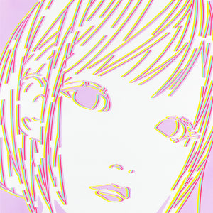 How do I look? (purple) by Masato Yamaguchi / 山口真人 Painting,SELFY,2020,TOKYO