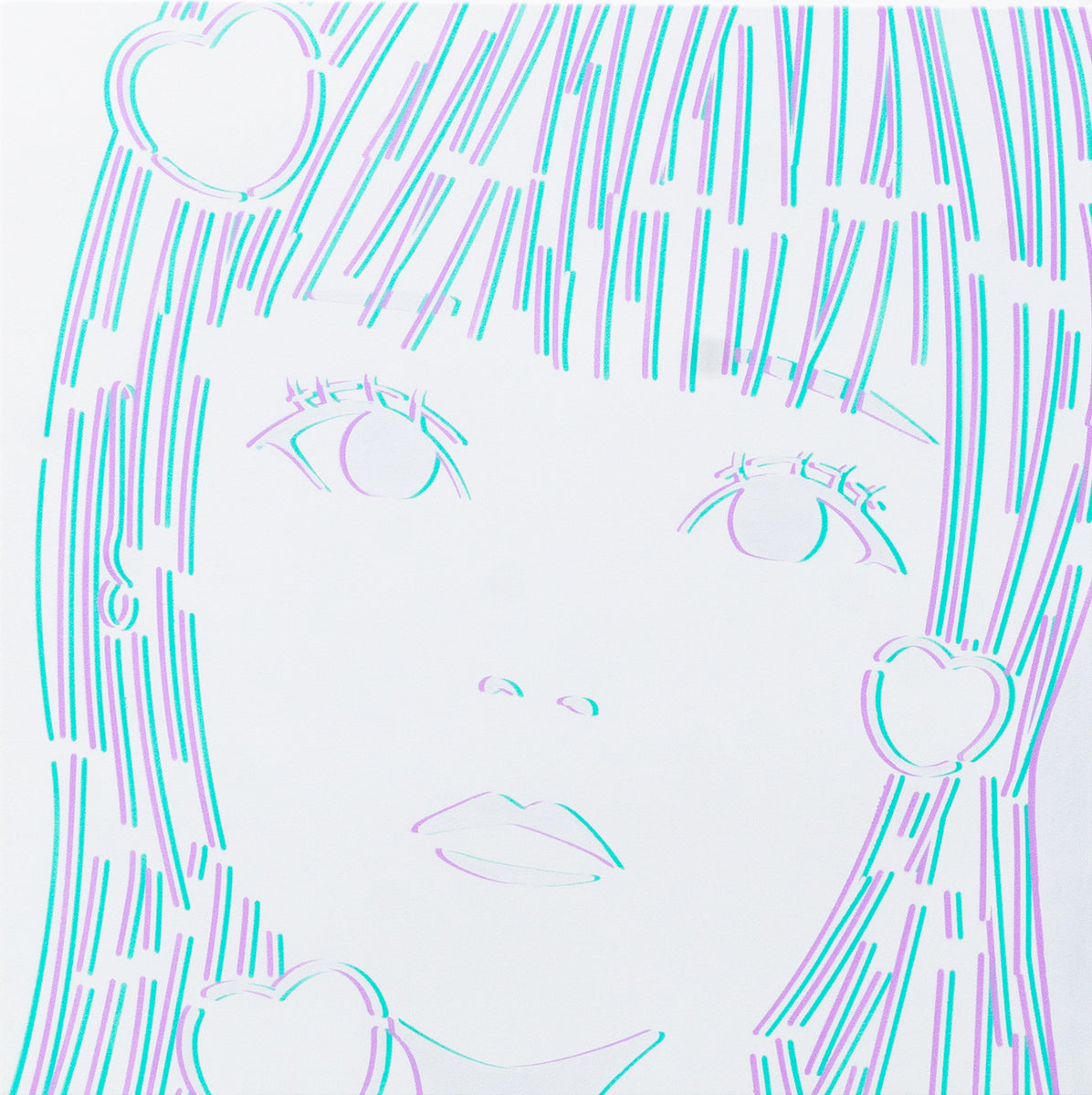 TIK & TOK pg by Masato Yamaguchi / 山口真人 Painting,SELFY,2021,TOKYO