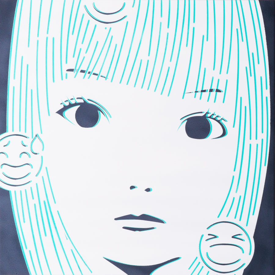 Hengao Roulette gr by Masato Yamaguchi / 山口真人 Painting,SELFY,2021,TOKYO