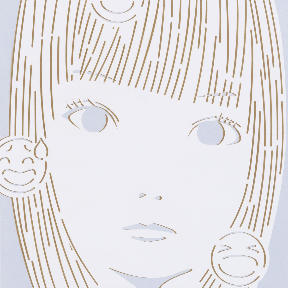 Hengao Roulette cb by Masato Yamaguchi / 山口真人 Painting,SELFY,2021,TOKYO