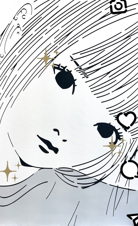 This is our story *FRM138*1
This is our story *FRM138*2
This is our story *FRM138*3 by Masato Yamaguchi / 山口真人 Painting,SELFY,2021,TOKYO