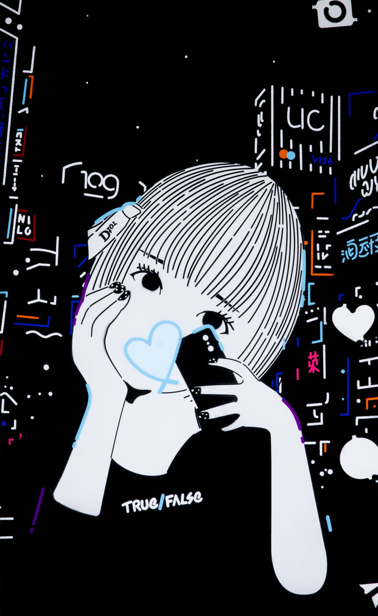 in the city *FRM121*TF by Masato Yamaguchi / 山口真人 Painting,SELFY,2021,TOKYO