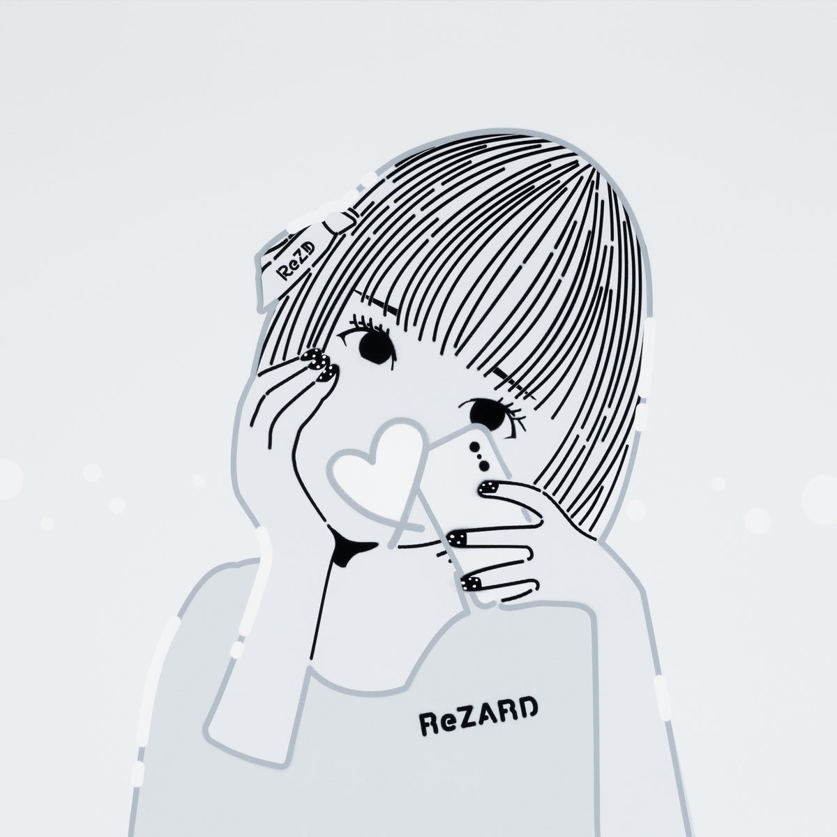 19's blues *GR by Masato Yamaguchi / 山口真人 Painting,SELFY,2021,TOKYO