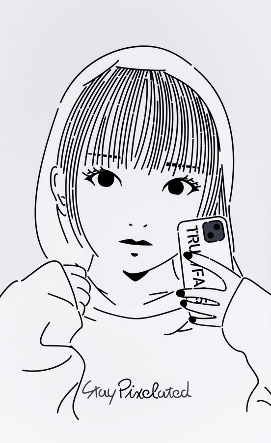 Stay with you *WH1
Stay with you *WH2
Stay with you *WH3 by Masato Yamaguchi / 山口真人 Painting,SELFY,2021,TOKYO