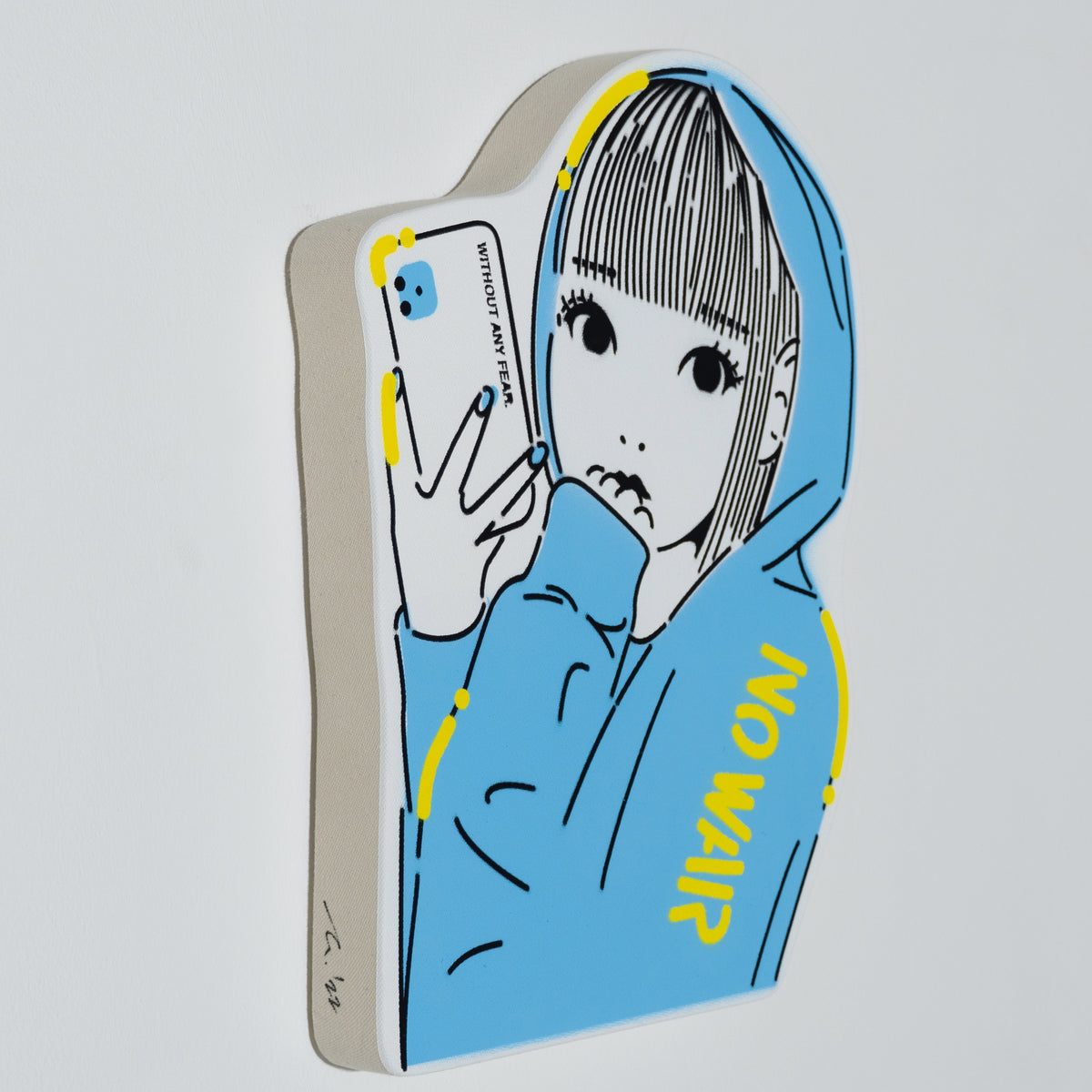 No War *BY by Masato Yamaguchi / 山口真人 Painting,SELFY,2022,TOKYO