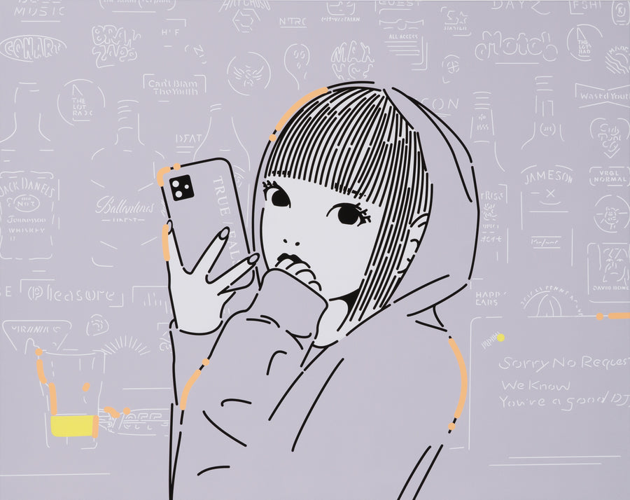 Dogenzaka,Shibuya,Tokyo,Japan *GR by Masato Yamaguchi / 山口真人 Painting,SELFY,2022,TOKYO