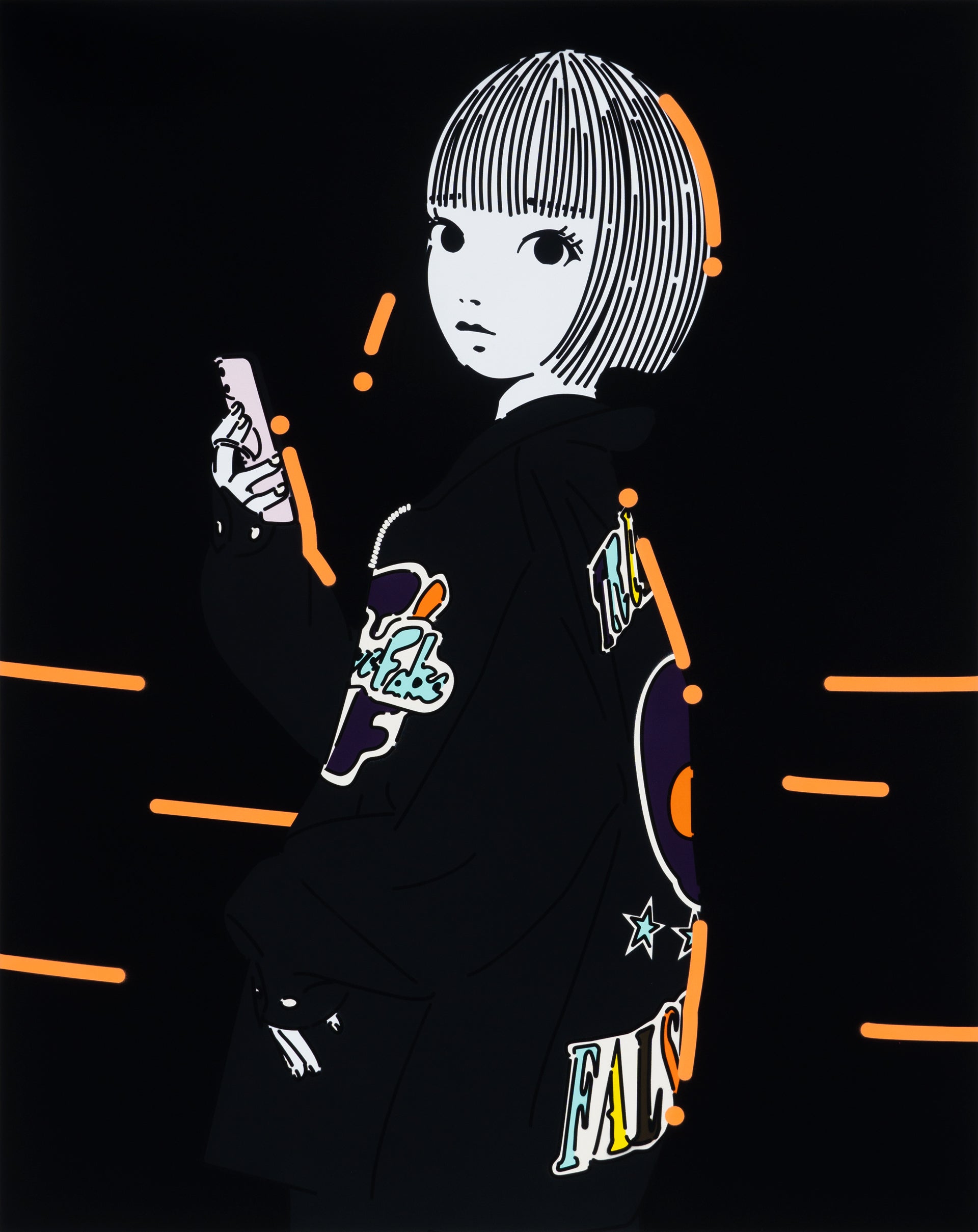 New Jumper *BK by Masato Yamaguchi / 山口真人 Painting,SELFY,2022,TAIPEI