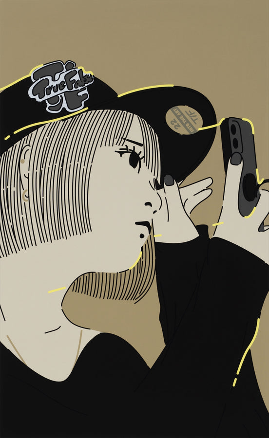 A Different Feeling *GB by Masato Yamaguchi / 山口真人 Painting,SELFY,2022,TAIPEI