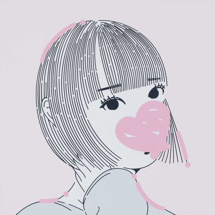 How do I look? caseC *PK by Masato Yamaguchi / 山口真人 Painting,SELFY,2022,TAIPEI