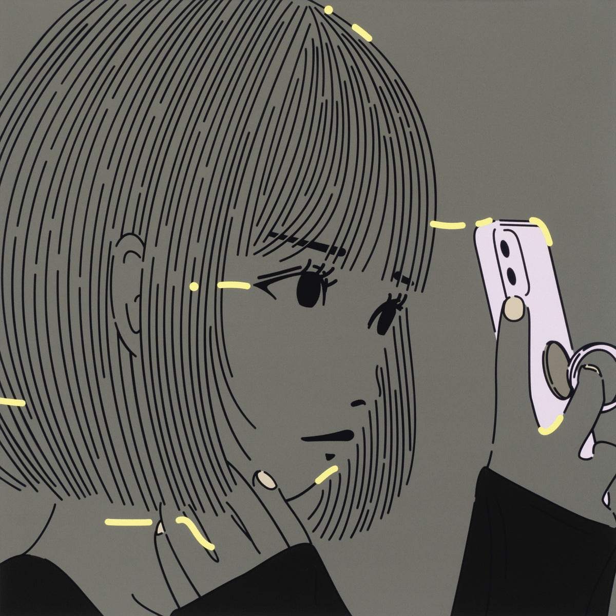 Close to You *GBDK by Masato Yamaguchi / 山口真人 Painting,SELFY,2022,TAIPEI