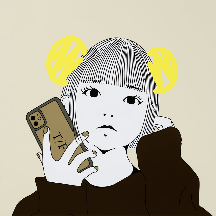 Quizmaster by Masato Yamaguchi / 山口真人 Painting,SELFY,2022,TOKYO