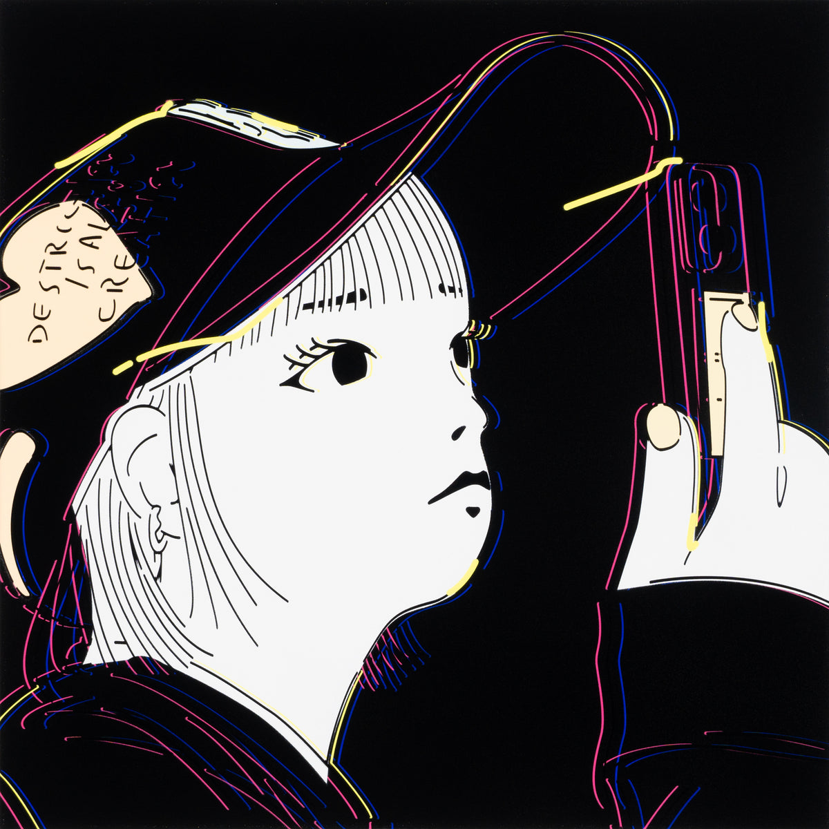 PORTABLE ROCK  *TR*BK by Masato Yamaguchi / 山口真人 Painting,SELFY,2022,OSAKA