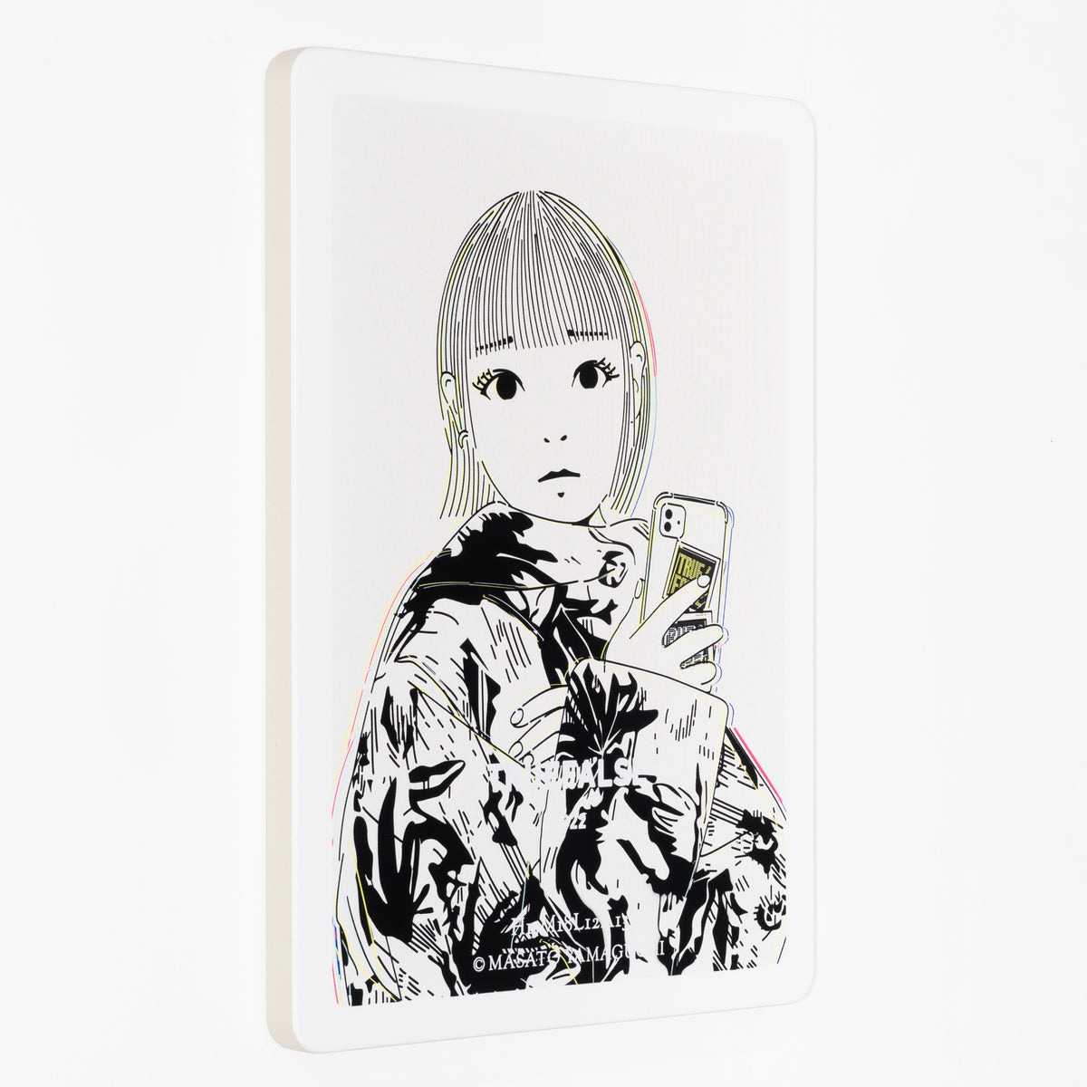 Simulation of "TRUEFALSE *TCS" ED1/1 by Masato Yamaguchi / 山口真人 Painting,SELFY,2023,OSAKA