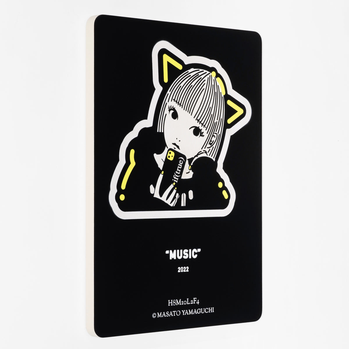 Simulation of "MUSIC *TCS" ED1/1 by Masato Yamaguchi / 山口真人 Painting,SELFY,2023,OSAKA