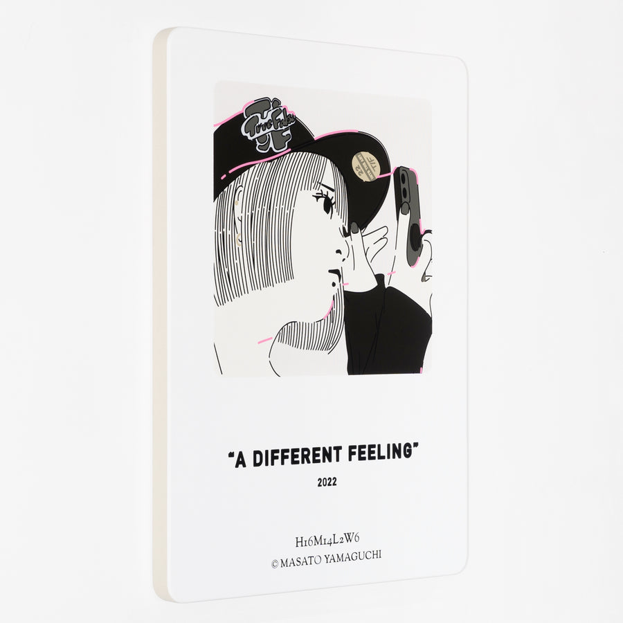 Simulation of "A DIFFERENT FEELING *TCS" ED1/1 by Masato Yamaguchi / 山口真人 Painting,SELFY,2023,OSAKA