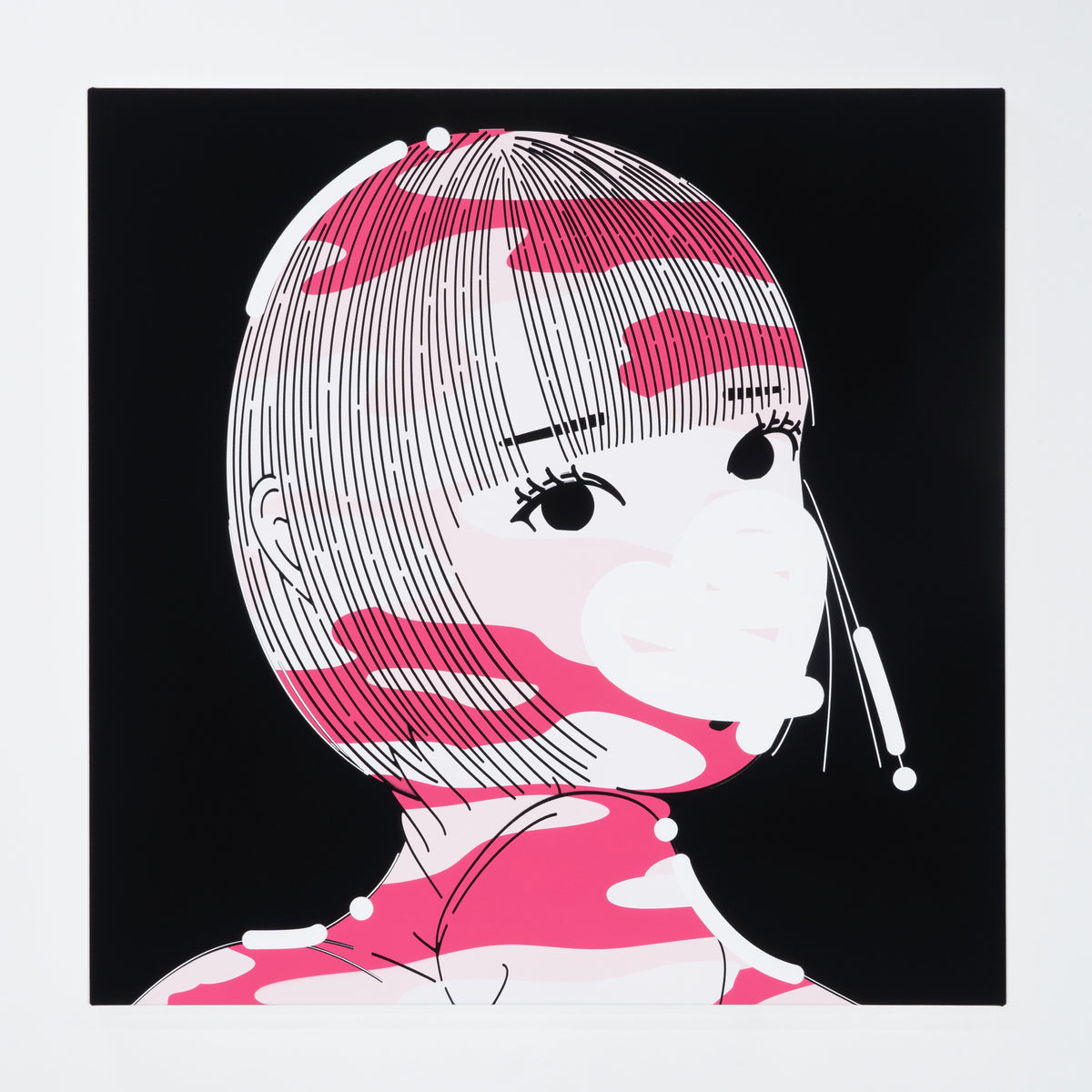 How do I look? caseC *CF*P by Masato Yamaguchi / 山口真人 Painting,SELFY,2023,SEOUL