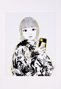 TRUEFALSE *BK by Masato Yamaguchi / 山口真人 Painting,SELFY,2023,TOKYO