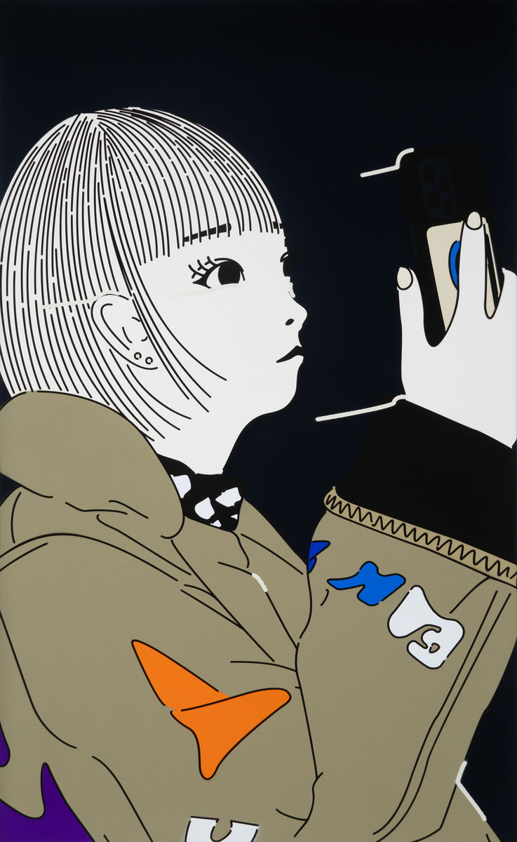 IT IS NOT TEARS by Masato Yamaguchi / 山口真人 Painting,SELFY,2023,OSAKA