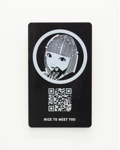 "NICE TO MEET YOU Sticker 1st Ed.” 2 Pcs