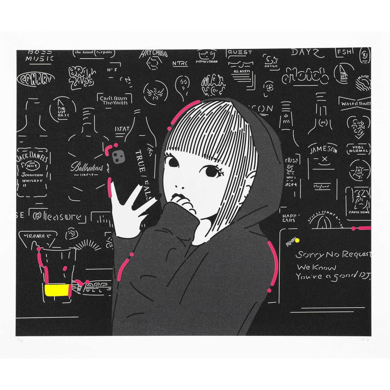 Dogenzaka,Shibuya,Tokyo,Japan *FRM37*EDITION by Masato Yamaguchi / 山口真人 Painting,SELFY,2022,TOKYO