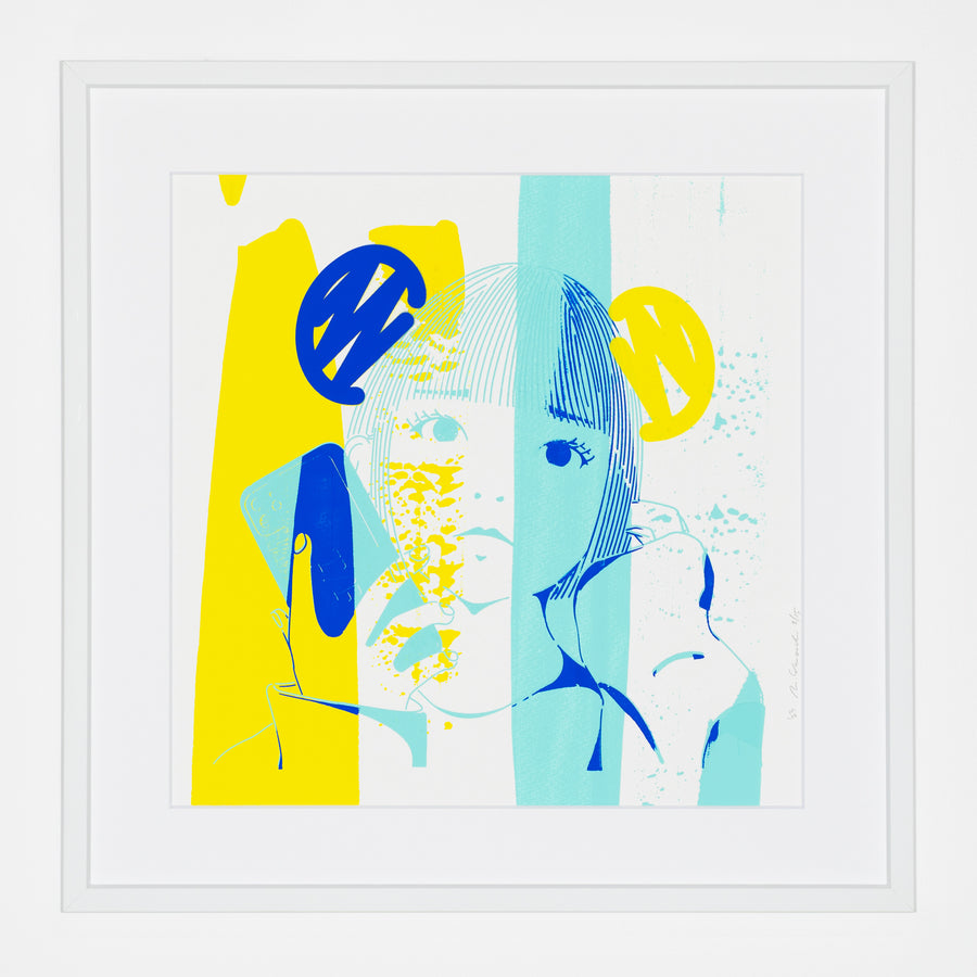 Quizmaster *Drawing by Masato Yamaguchi / 山口真人 Painting,SELFY,2023,TOKYO